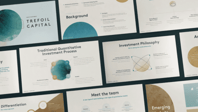 TREFOIL CAPITAL Investor Pitch Deck Example