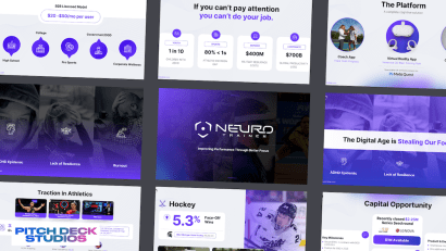 Neuro Trainer. Pitch Deck presentation showcasing cinematic designs and professional pitch decks.