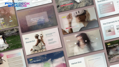 Pitch Deck Studios Powerpoint Presentation Template Design Example