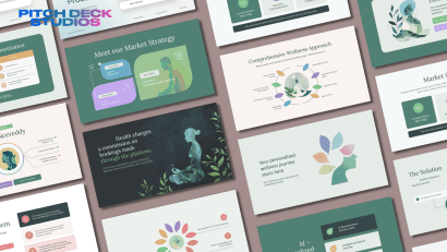 Pitch Deck Studios Powerpoint Presentation Template Design Example