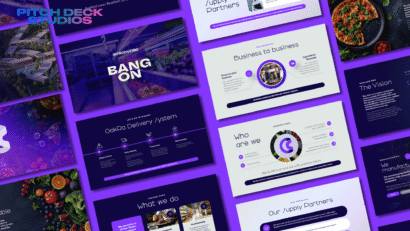 Pitch Deck Studios Powerpoint Presentation Template Design Example