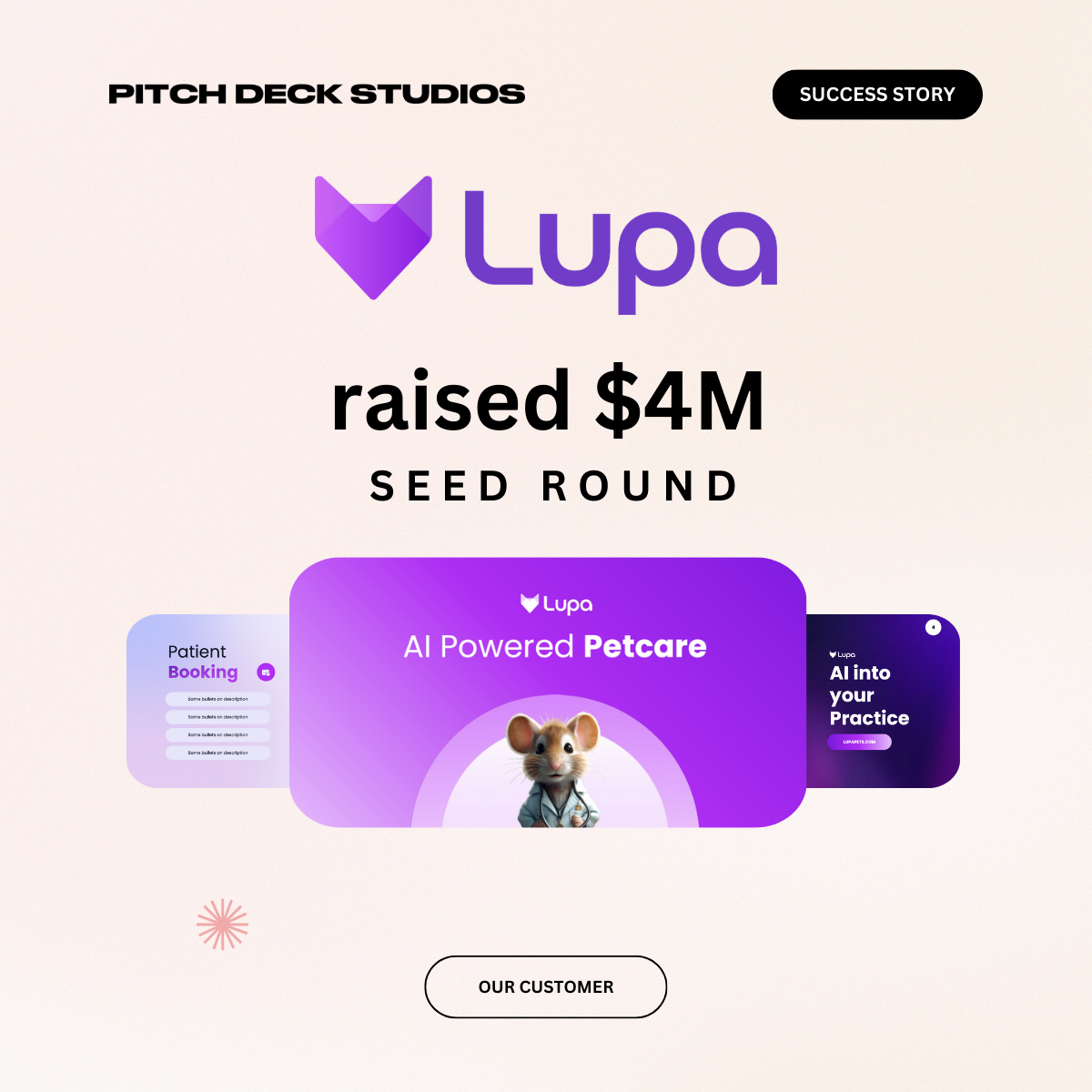VC funded Pitch Deck example