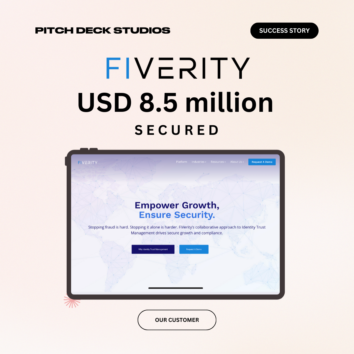 Series B Pitch Deck funded