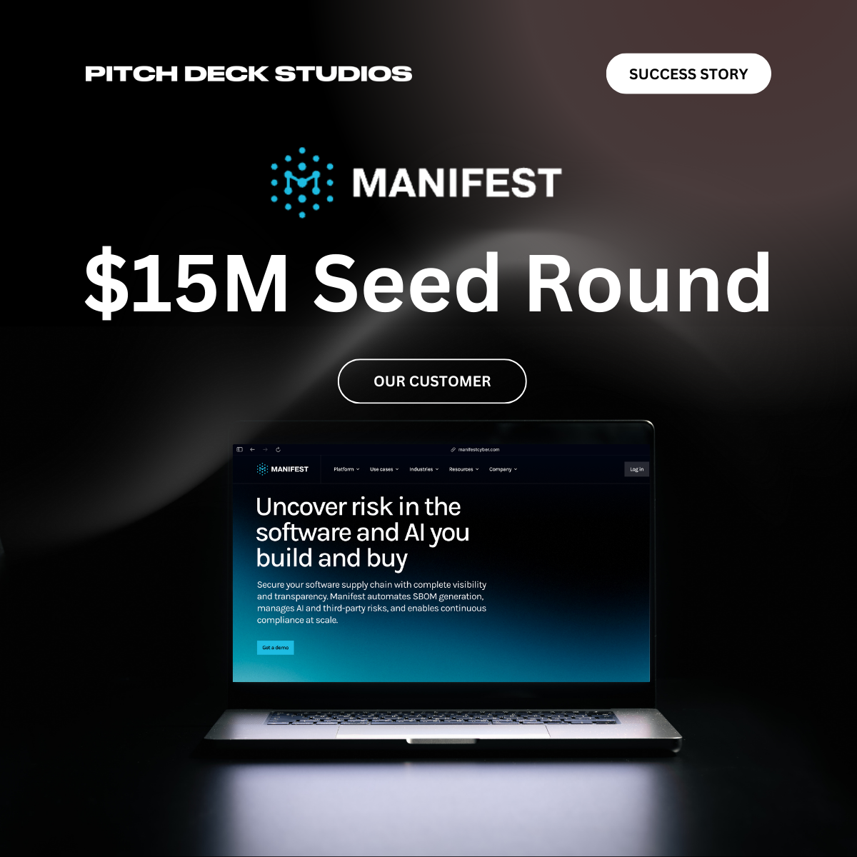 Successful Seed Round Pitch Deck example