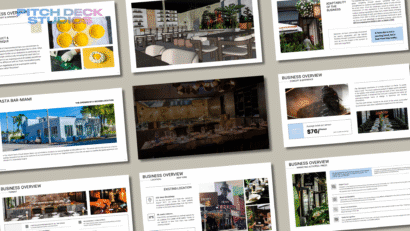 Pitch Deck Studios Powerpoint Presentation Template Design Example