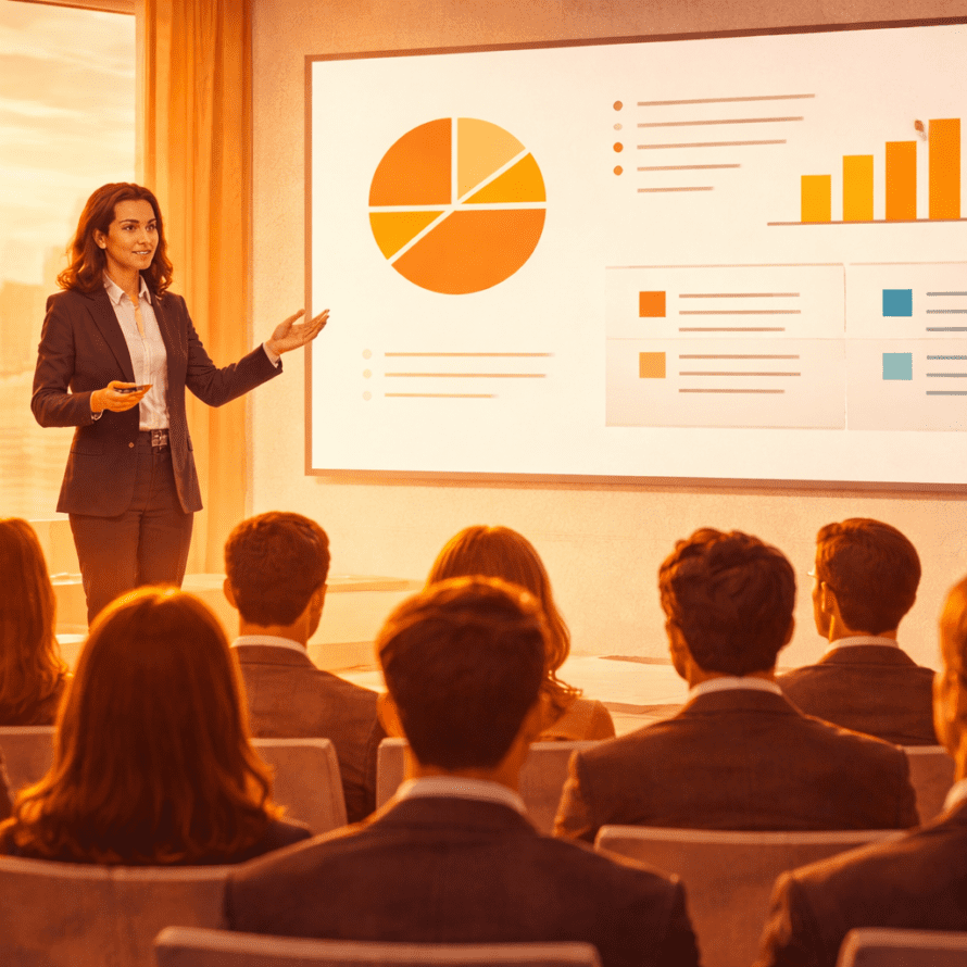 The role of white space in powerful slide design
